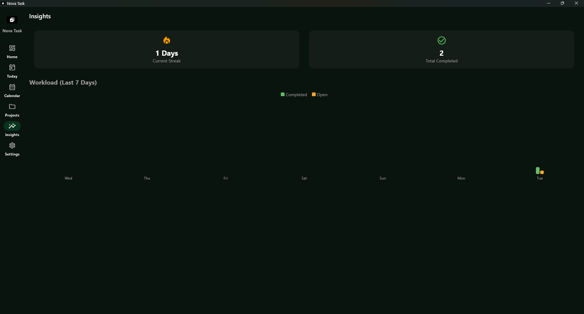 Task Creation Modal